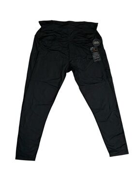 Tommy Copper Lower Back Support Women's High-Waist Black Leggings
